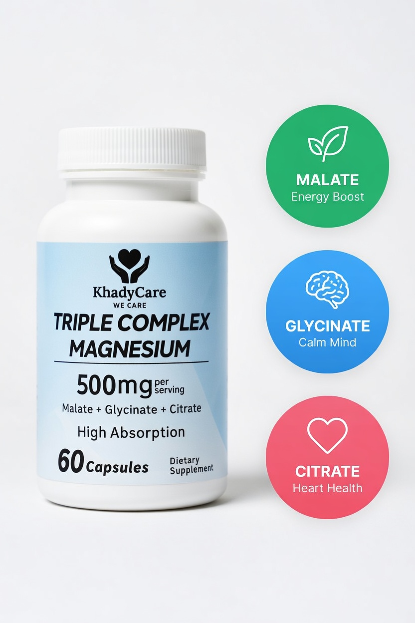 Triple Complex Magnesium flat lay