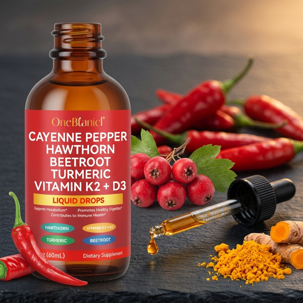 OneBtanicl Cayenne Pepper Liquid Drops
